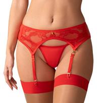 xxl xl - Obsessive obs Suspender Belt 2XL/3XL Seksuali liemenėlė - 4 nuotrauka