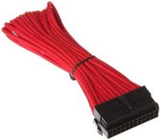 atx 24 pin cables - Silverstone 24-Pin ATX 30cm Extension Cable Red - 1 nuotrauka