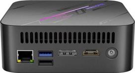 Blackview MP100 Mini PC Ryzen 7 7430U 16GB DDR4 512GB SSD Juodas (Black)