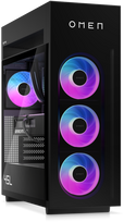 HP OMEN Desktop PC GT23-0190ng ,  AMD Ryzen 7 9800X3D ,  64GB DDR4 ,  2TB SSD ,  NVIDIA GeForce RTX 5090 ,  Juodas (Black)