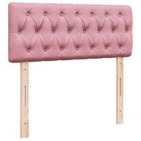 miegamo lovos 120 200 - vidaXL Lova su spyruoklėmis ir čiužiniu, 120 x 200 cm, rožinė (Pink) - 5 nuotrauka
