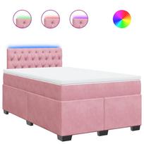 miegamo lovos 120 200 - vidaXL Lova su spyruoklėmis ir čiužiniu, 120 x 200 cm, rožinė (Pink) - 11 nuotrauka
