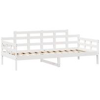 balta miegamojo lova - Lova VLX With Drawers 3083675, balta, 98x204 cm, su grotelėmis - 6 nuotrauka