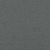 miegamojo lova 200x200 - vidaXL Lovos rėmas su galvūgaliu, tamsiai pilkas (Dark Grey), 200x200 cm, audinys - 3 nuotrauka