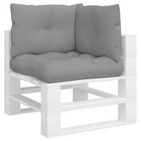 kedziu pagalveles - Kėdžių pagalvėlė VLX Polyester 44652, pilka, 1030 mm x 580 mm, 3 vnt. - 9 nuotrauka
