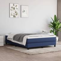 vidaXL Lovos rėmas 140x200 cm Mėlynas (Blue)