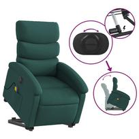 massage chair - Fotelis VLX Stand-up Massage Reclining Chair, žalias, 66 cm x 83.5 cm x 104 cm - 5 nuotrauka