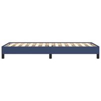 miegamojo lova su ciuziniu - Lova VLX Fabric, mėlyna, 212x105 cm, su grotelėmis - 5 nuotrauka