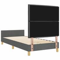 miegamojo lovos rem - Lovos rėmas su LED, 100x200cm, pilkas - 6 nuotrauka