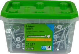 darbain - Medsraigčiai ESSVE ESSDRIVE, 4,5 x 50 mm, skirti vidaus darbams, 200 vnt. - 3 nuotrauka