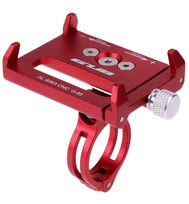 Dviračio telefono laikiklis M4, Raudonas (Red)