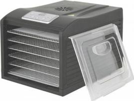 maisto dziovintuvas - Lund 68272 Džiovintuvas 6 Sieteliai 420-500W Juodas (Black) - 1 nuotrauka