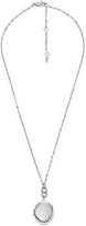 Fossil Elegantiškas plieninis karoliai su medalionu Heritage Locket JF04427040