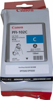 spausdintuvas canon rasalinis - CANON PFI-102c Ink cyan iPF500 | 0896B001 - 1 nuotrauka