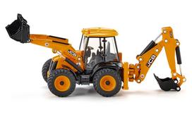 SIKU SUPER JCB 4CX Backhoe Loader, Geltona (Yellow)