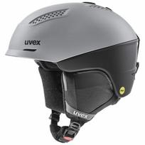Slidinėjimo šalmas Uvex Ultra MIPS, juodas/pilkas, 55-59 cm