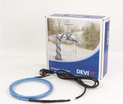Savireguliuojantis šildymo kabelis DEVI, DPH-10 2m 20W su pajungimo laidu