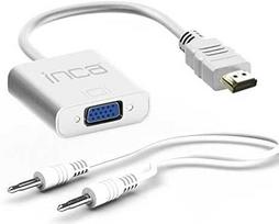 Inca IHTVJ-7TB HDMI > VGA su USB Audio 1080P Juodas (Black)
