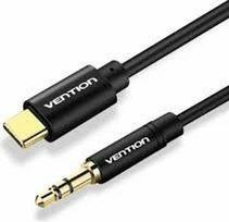 Vention Audio Cable 3.5mm to USB-C 1.5m Juodas (Black)