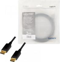 cable displayport 2.1 3m - LogiLink DisplayPort 3.0m - 2 nuotrauka