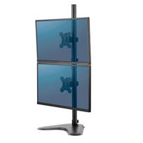Fellowes Seasa 8044001 Laisvai stovinti rankena 2 monitoriams, 1-32", Juoda (Black)