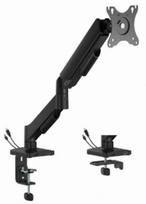 17 monitor - Gembird MA-DA1U-01 Reguliuojamas stalo ekrano tvirtinimo laikiklis su USB prievadais, 17"-32", Juodas (Black) - 1 nuotrauka
