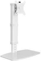 monitoriu laikiklis 100x100 - Hismart HS083946 Monitoriaus laikiklis 17"-32", Baltas (White) - 1 nuotrauka
