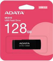 ADATA | USB Flash Drive | UC310 | 128GB | USB 3.2 Gen1 | Black | UC310-128G-RBK