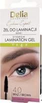 Delia Eyebrow Expert Eyebrow Lamination Gel antakių gelis - Brown