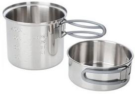 esbi - Esbit Stainless Steel Pot Set 1000ml/475ml - 1 nuotrauka