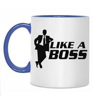 spragtukas - Puodelis "Like a boss" - 4 nuotrauka