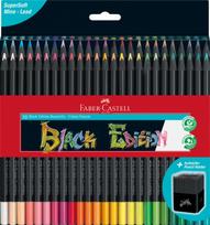 Faber-Castell Spalvoti pieštukai Black Edition, 50 spalvų