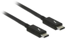Delock Thunderbolt 3 USB-C Cable Passive 1m Black