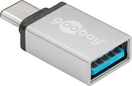Goobay Adapter USB To USB Type C Silver
