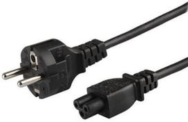 Savio CL-81 Power Cable IEC C5 / AC C/E/F 1.8m Black 10pcs
