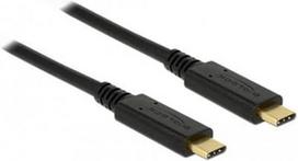 type 2 kabelis - Delock USB 3.1 Gen 2 Type-C 1m - 1 nuotrauka