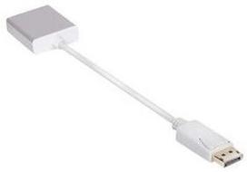 Club 3D DisplayPort To VGA Active Adapter 0.25m White