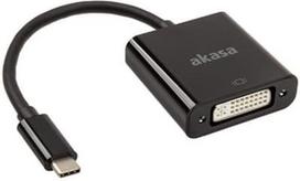 Akasa Type-C To DVI Converter 0.15m Black
