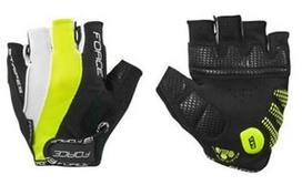 Force Stripes Gel Short Gloves Yellow/Black XL