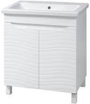 Sanservis Atlanta-50 Cabinet with Basin Como-50 White 46x80x38cm