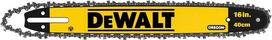 dewalt dcm575 - Grandininio pjūklo pjovimo juosta DeWalt DT20660-QZ; 16''; 40 cm; 3/8''; 1,1 mm + grandinė - 1 nuotrauka