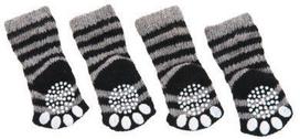 Karlie Flamingo Doggy Socks L Black/Grey