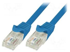 LogiLink CAT 6 U/UTP Cable Blue 2m