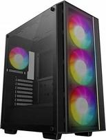 mesh korpusai - DeepCool MATREXX 55 MESH V4 C Juodas (Black) - 1 nuotrauka
