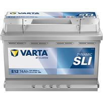 akumuliatoriai 12v 4ah - Varta BD E12, 74Ah 680A EN 12V - 1 nuotrauka