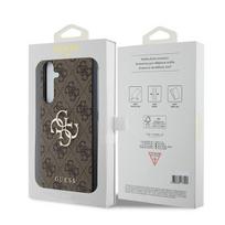 samsung a55 - Guess 4G Big Metal Logo dėklas, skirtas Samsung Galaxy A55 - Juodas (Black) - 2 nuotrauka