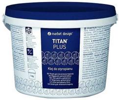 Klijai Marbet Titan Plus, 1 kg, balti (White)