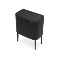 senukai siuksliadeze - Brabantia Bo Tauch Bin 36L Matt Black - 3 nuotrauka