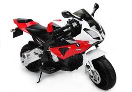 vaikams bmw elektrinis - Elektrinis motociklas vaikams BMW S1000RR, raudonas - 5 nuotrauka