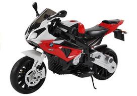 vaikams bmw elektrinis - Elektrinis motociklas vaikams BMW S1000RR, raudonas - 7 nuotrauka